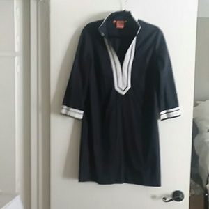 Navy Tory Burch Tunic Dress